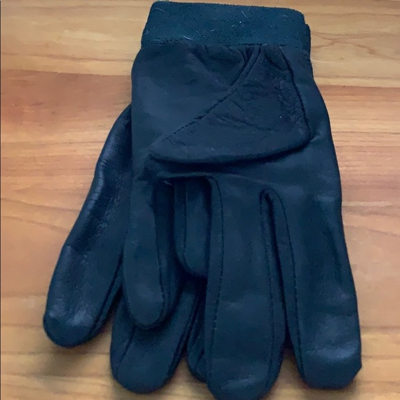 Leather pruning garden gloves size M - Picture 3 of 3